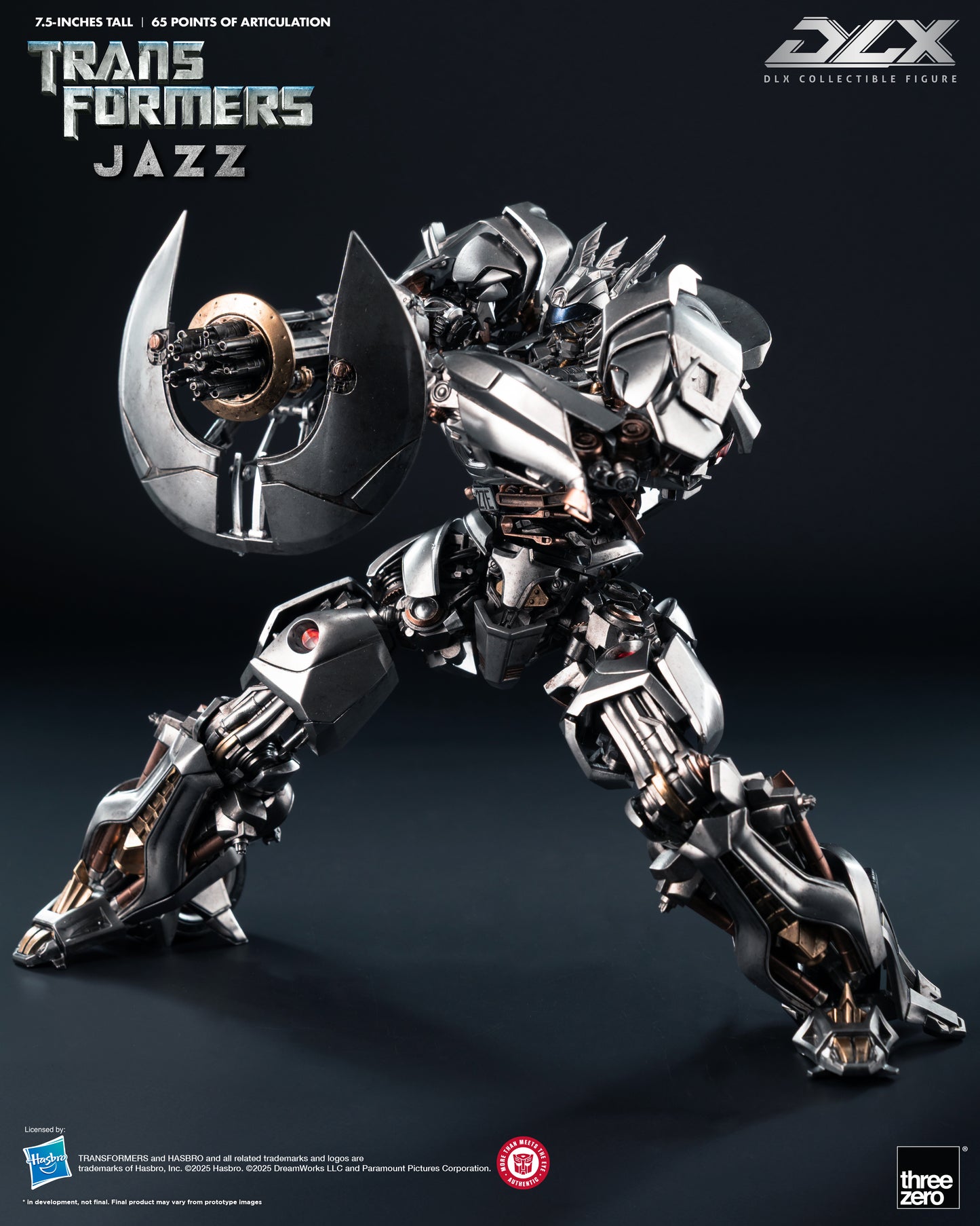 PRE ORDER – TRANSFORMERS - DLX JAZZ (DELUXE EDITION)