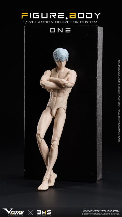 BACK ORDER – 1/12 FIGURE BODY ONE WHITE SKIN