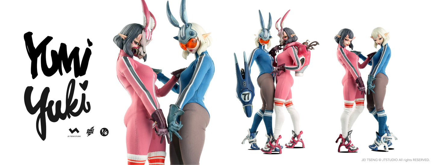 PRE ORDER – 1/6 GAKI RACE TWIN SISTERS YUMI PREMIUM VER