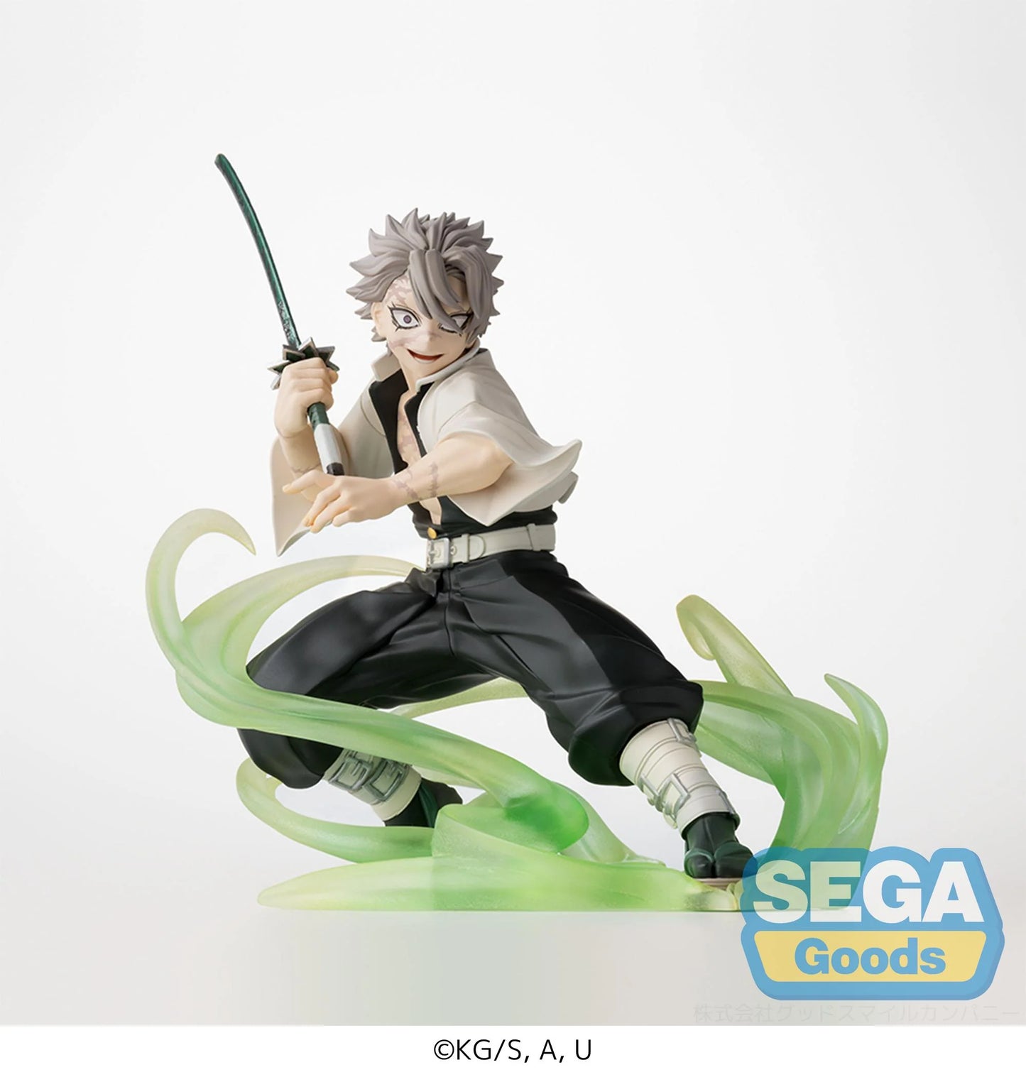 PRE ORDER – XROSS LINK ANIME - DEMON SLAYER: KIMETSU NO YAIBA - FIGURE - SANEMI SHINAZUGAWA - HASHIRA TRAINING ARC