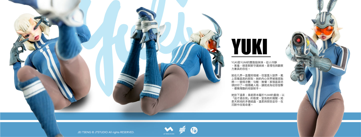 PRE ORDER – 1/6 GAKI RACE TWIN SISTERS YUKI PREMIUM VER