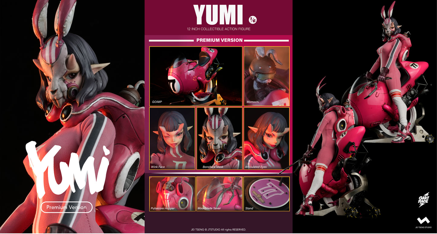 PRE ORDER – 1/6 GAKI RACE TWIN SISTERS YUMI PREMIUM VER