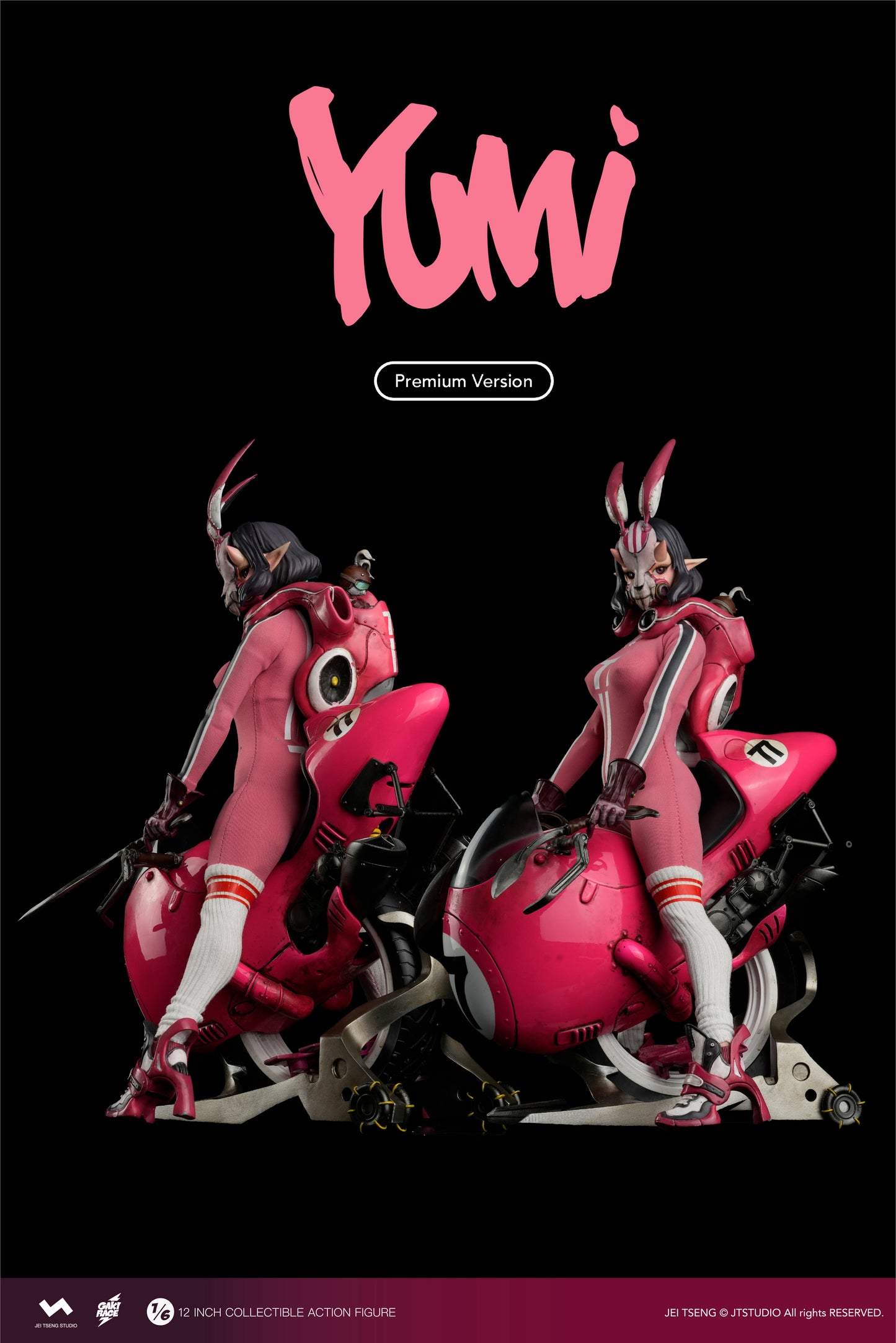PRE ORDER – 1/6 GAKI RACE TWIN SISTERS YUMI PREMIUM VER