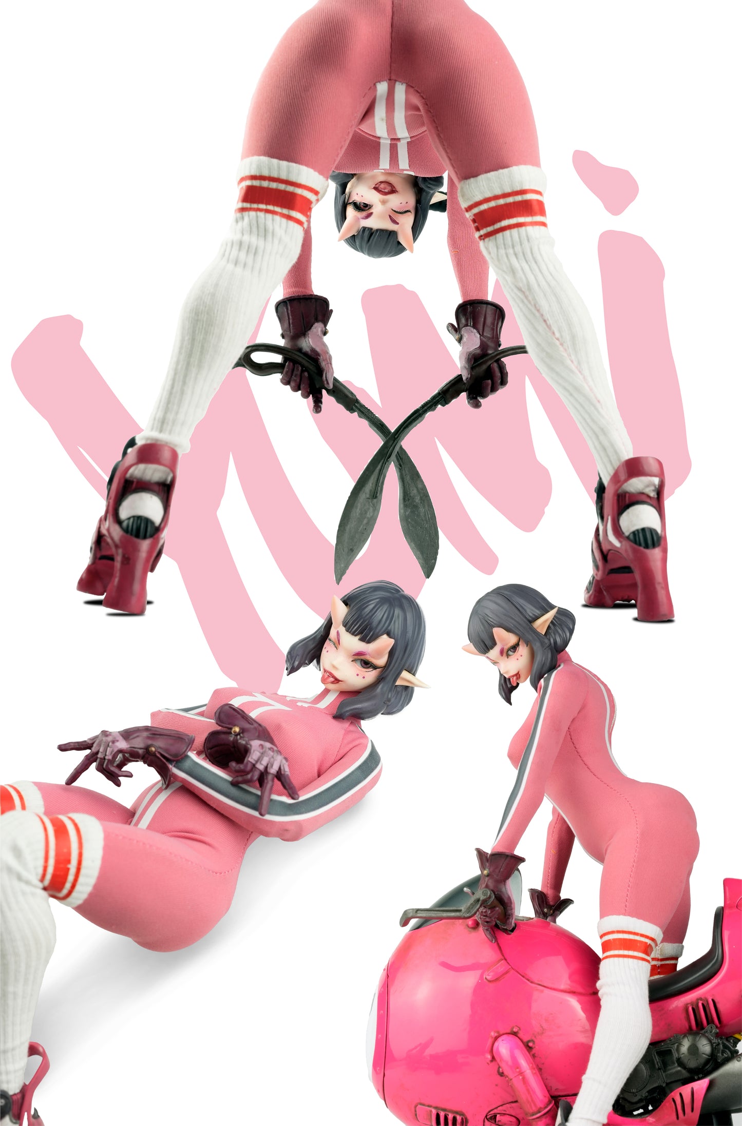 PRE ORDER – 1/6 GAKI RACE TWIN SISTERS YUMI PREMIUM VER