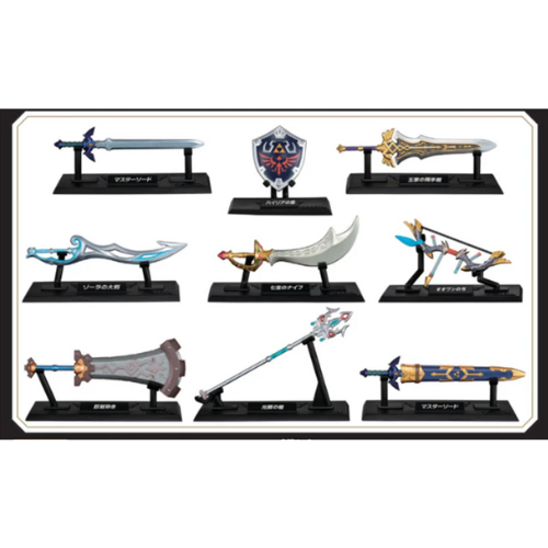 PRE ORDER – THE LEGEND OF ZELDA: WEAPON COLLECTION W/O GUM (BOX OF 10)