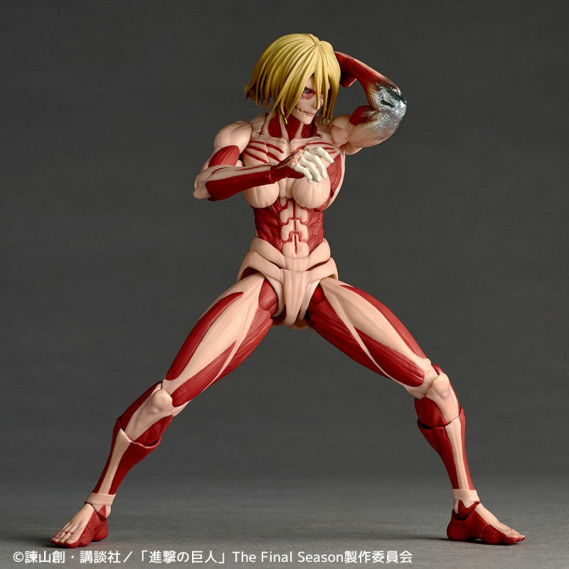 PRE ORDER – KAIYODO REVOLTECH AMAZING YAMAGUCHI FEMALE TITAN - ANNIE LEONHART