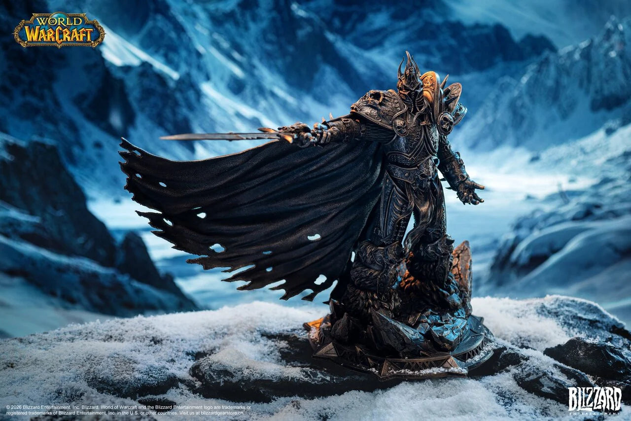 PRE ORDER – 1/10 WORLD OF WARCRAFT - THE LICH KING - BRONZE COLLECTIBLE STATUE