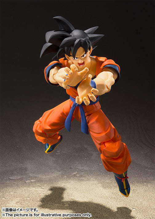 PRE ORDER – S.H.FIGUARTS DRAGON BALL - SON GOKOU - A SAIYAN RAISED ON EARTH