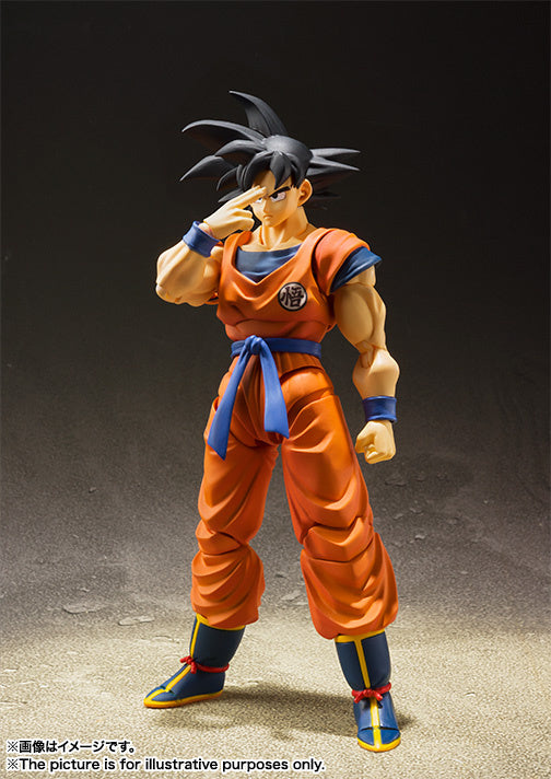 PRE ORDER – S.H.FIGUARTS DRAGON BALL - SON GOKOU - A SAIYAN RAISED ON EARTH