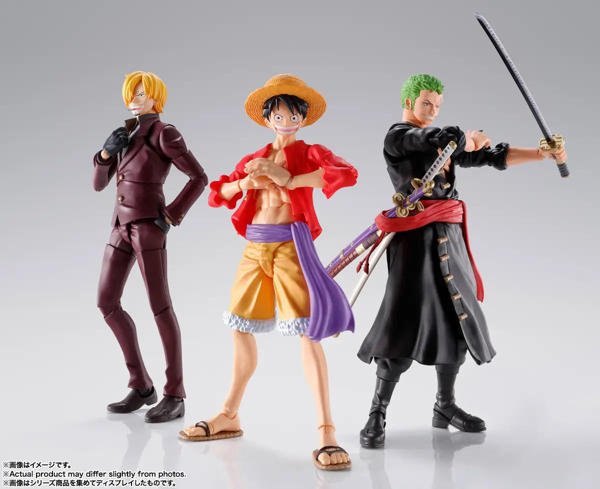PRE ORDER – S.H.FIGUARTS ONE PIECE - MONKEY.D.LUFFY - THE RAID ON ONIGASHIMA