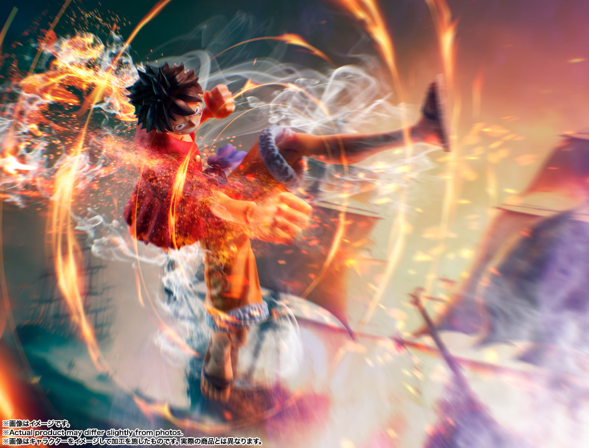 PRE ORDER – S.H.FIGUARTS ONE PIECE - MONKEY.D.LUFFY - THE RAID ON ONIGASHIMA