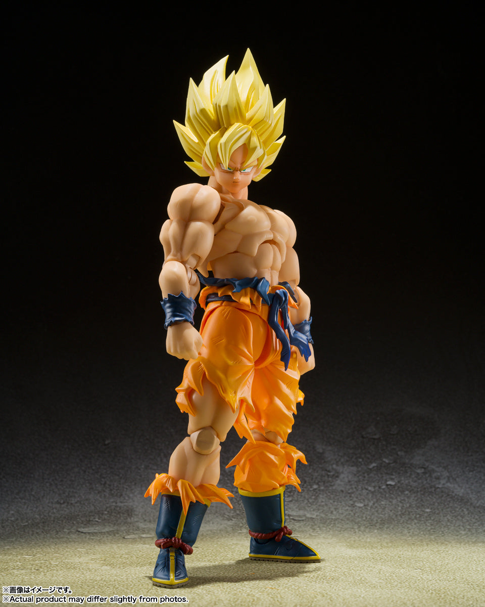 PRE ORDER – S.H.FIGUARTS DRAGON BALL Z - SUPER SAIYAN SON GOKU - LEGENDARY SUPER SAIYAN - (REPEAT)