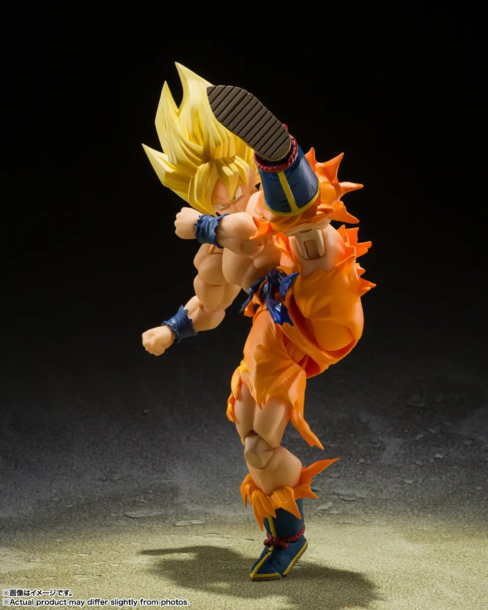 PRE ORDER – S.H.FIGUARTS DRAGON BALL Z - SUPER SAIYAN SON GOKU - LEGENDARY SUPER SAIYAN - (REPEAT)