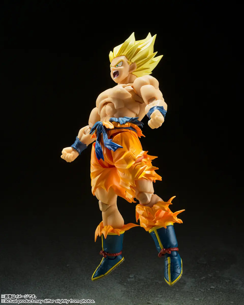 PRE ORDER – S.H.FIGUARTS DRAGON BALL Z - SUPER SAIYAN SON GOKU - LEGENDARY SUPER SAIYAN - (REPEAT)