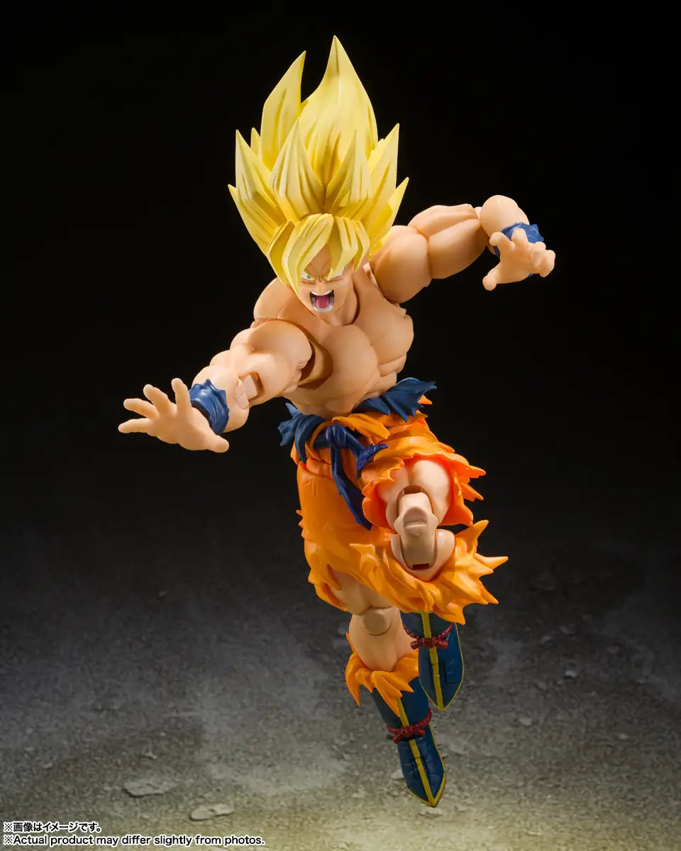 PRE ORDER – S.H.FIGUARTS DRAGON BALL Z - SUPER SAIYAN SON GOKU - LEGENDARY SUPER SAIYAN - (REPEAT)