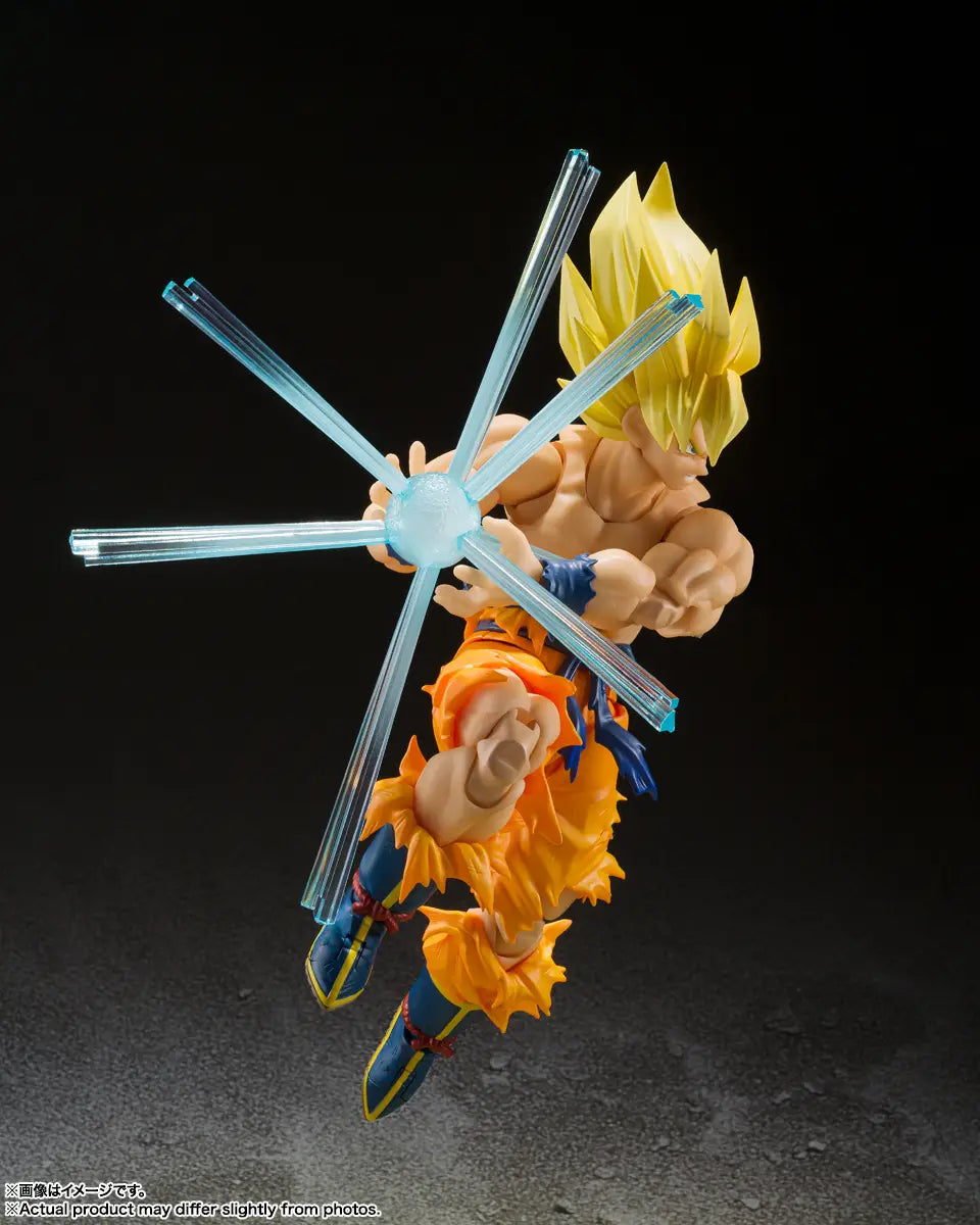 PRE ORDER – S.H.FIGUARTS DRAGON BALL Z - SUPER SAIYAN SON GOKU - LEGENDARY SUPER SAIYAN - (REPEAT)