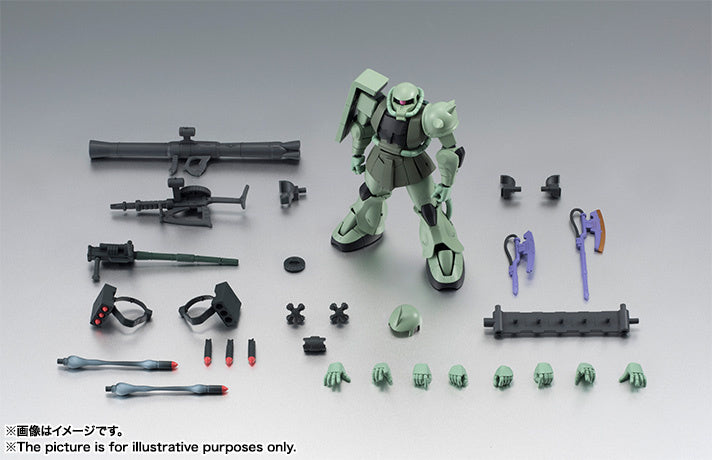 BACK ORDER – THE ROBOT SPIRITS <SIDE MS> MS-06 ZAKU VER A.N.I.M.E. - MOBILE SUIT GUNDAM REISSUE