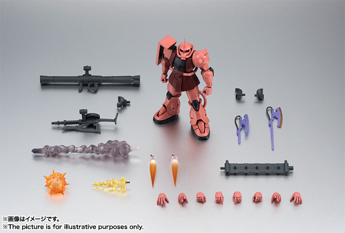 BACK ORDER – THE ROBOT SPIRITS <SIDE MS> MS-06S CHAR'S ZAKU VER. A.N.I.M.E. - MOBILE SUIT GUNDAM REISSUE