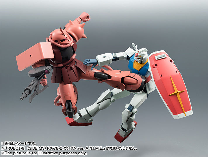 BACK ORDER – THE ROBOT SPIRITS <SIDE MS> MS-06S CHAR'S ZAKU VER. A.N.I.M.E. - MOBILE SUIT GUNDAM REISSUE