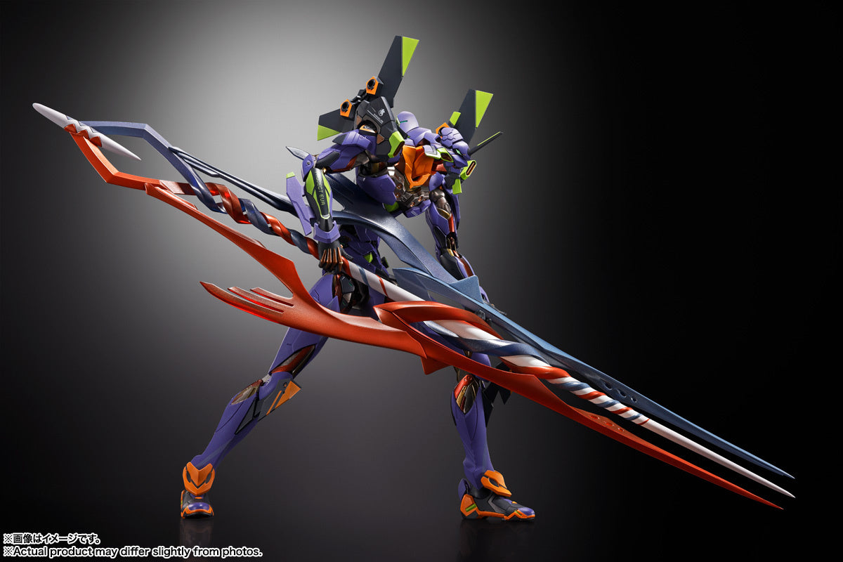 PRE ORDER – METAL BUILD EVANGELION TEST TYPE-01 30TH WITH THE SPEAR OF GAIUS