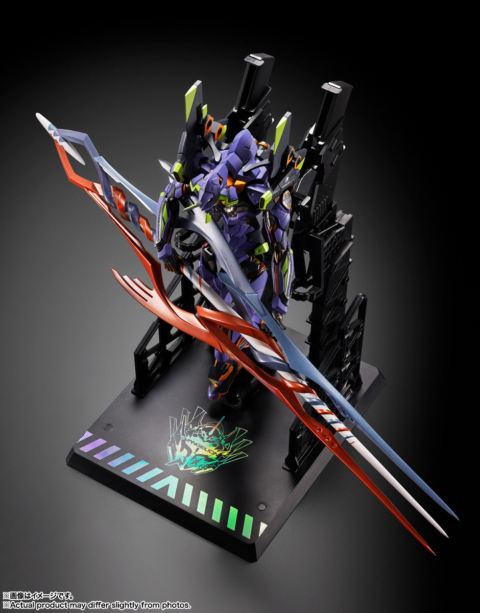 PRE ORDER – METAL BUILD EVANGELION TEST TYPE-01 30TH WITH THE SPEAR OF GAIUS
