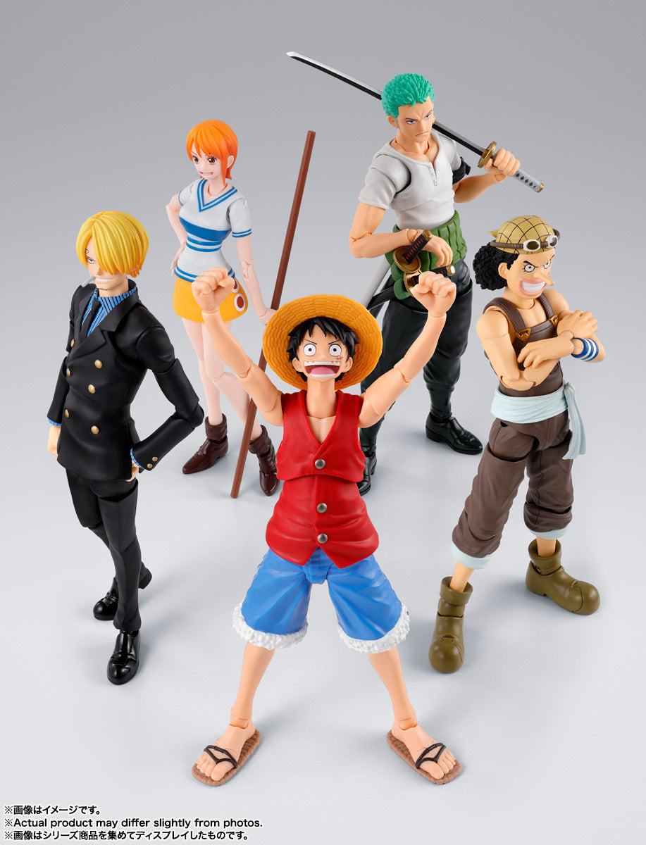 PRE ORDER – S.H.FIGUARTS ONE PIECE - SANJI - ROMANCE DAWN