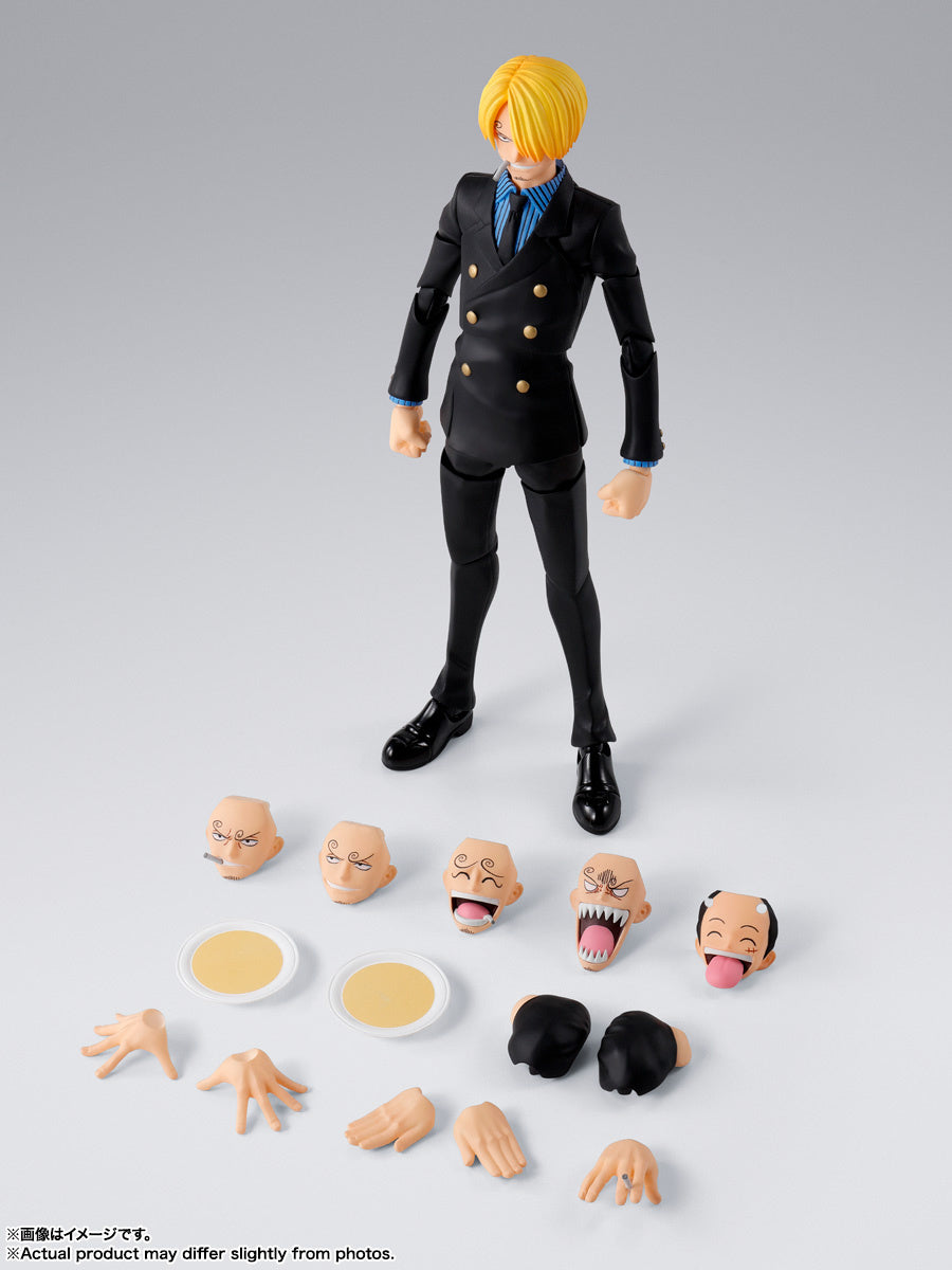 PRE ORDER – S.H.FIGUARTS ONE PIECE - SANJI - ROMANCE DAWN