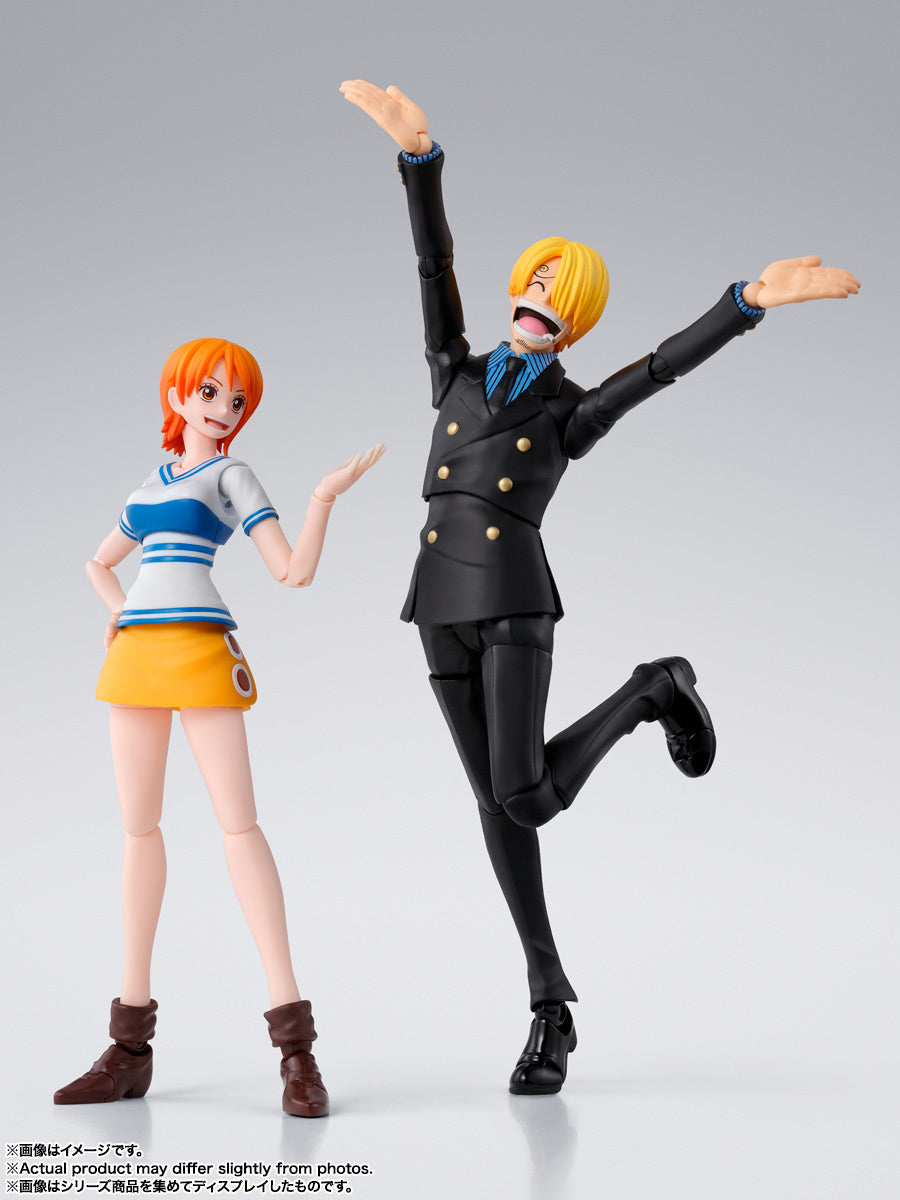 PRE ORDER – S.H.FIGUARTS ONE PIECE - SANJI - ROMANCE DAWN