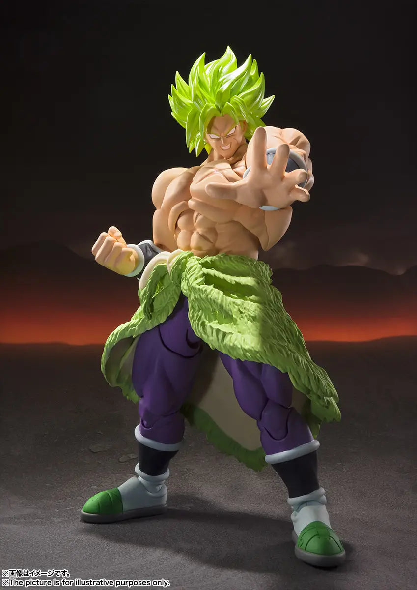 PRE ORDER – S.H.FIGUARTS DRAGON BALL - SUPER SAIYAN BROLY FULLPOWER
