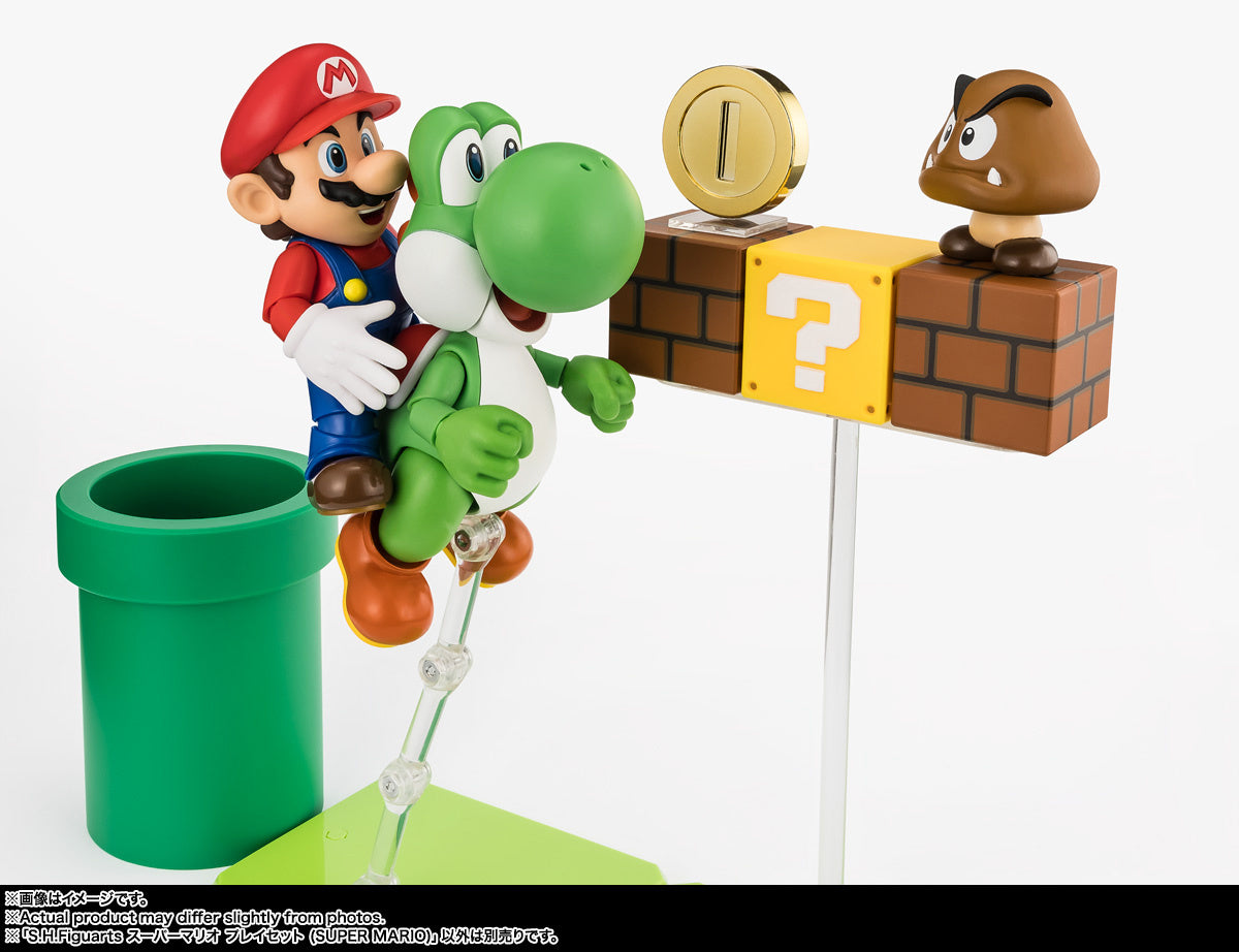 PRE ORDER – S.H.FIGUARTS SUPER MARIO PLAYSET (SUPER MARIO)