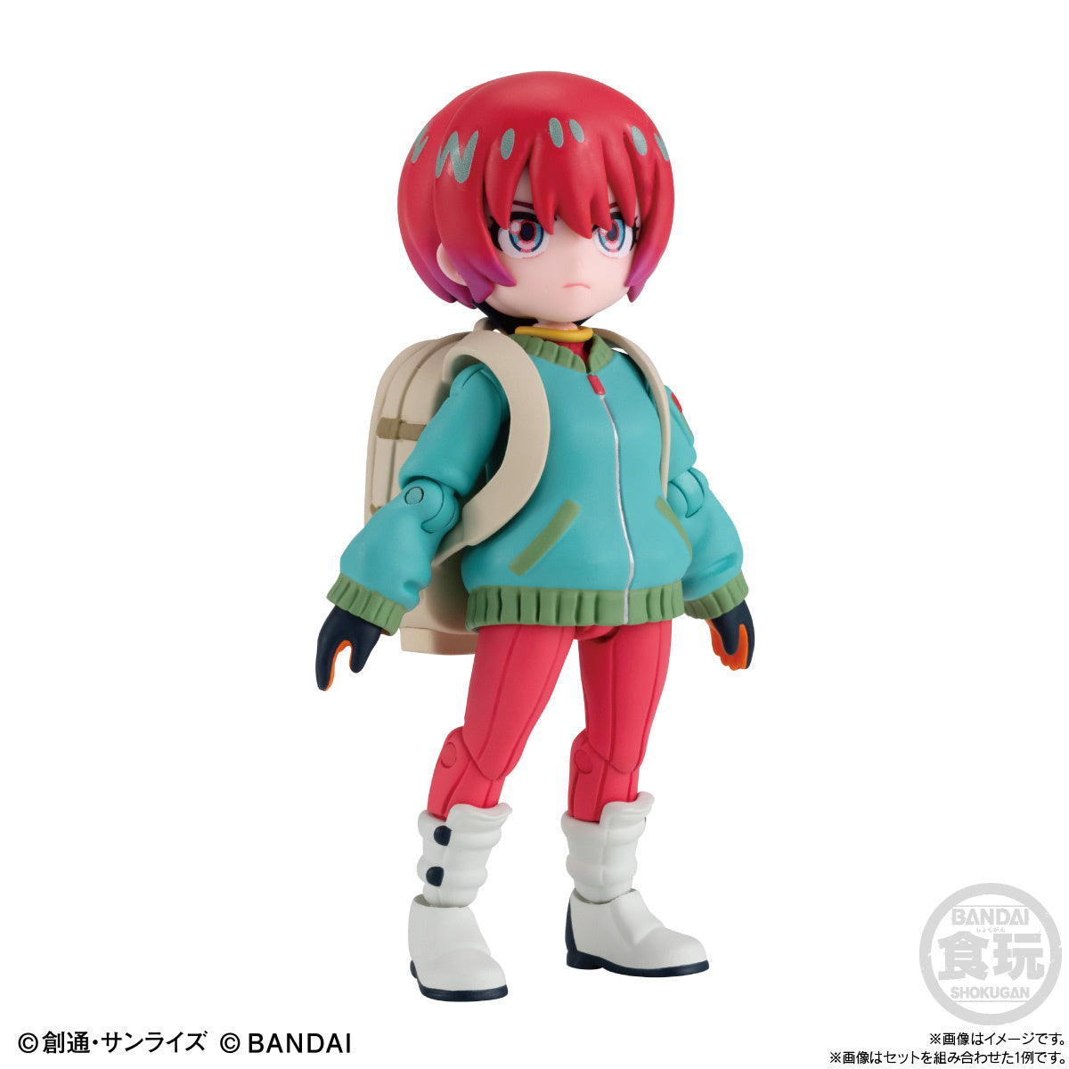 PRE ORDER – LINK TRAVELERS 「MOBILE SUIT GUNDAM GQUUUUUUX 」'S WORLD MACHU COORDINATE SET W/O GUM