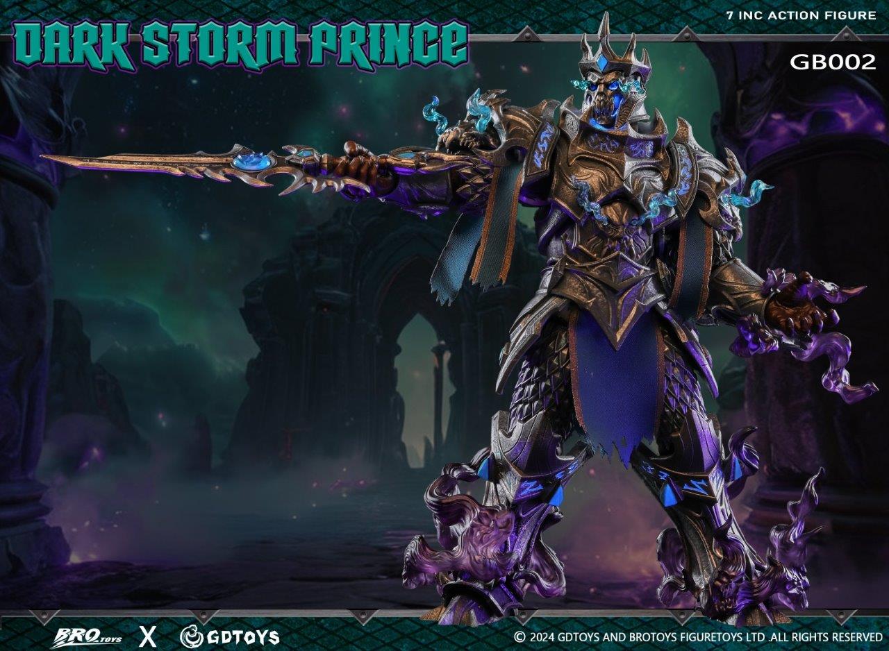 PRE ORDER – GDTOYS X BROTOYS GB002 7-INCH DARK STORM PRINCE
