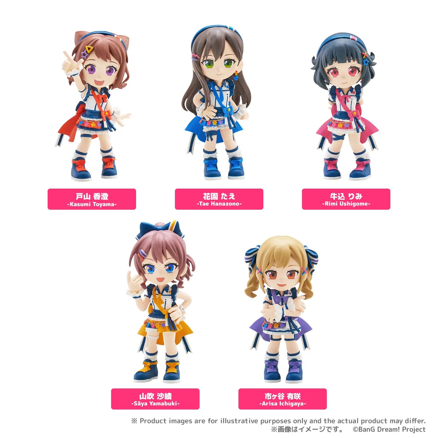 PRE ORDER – PALVERSE BANG DREAM! POPPIN' PARTY (SET OF 6)