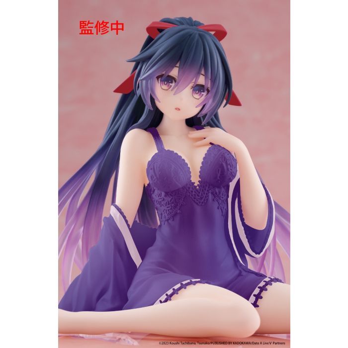 PRE ORDER – DATE A LIVE V DESKTOP CUTE FIGURE - TOHKA YATOGAMI (NIGHTWEAR VER.) RENEWAL