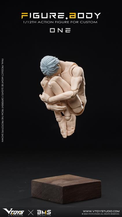 BACK ORDER – 1/12 FIGURE BODY ONE WHITE SKIN