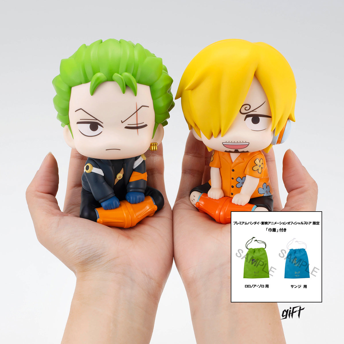 PRE ORDER – LOOKUP ONE PIECE RORONOA ZORO & SANJI VER. FUTURE ISLAND EGGHEAD 【WITH GIFT】