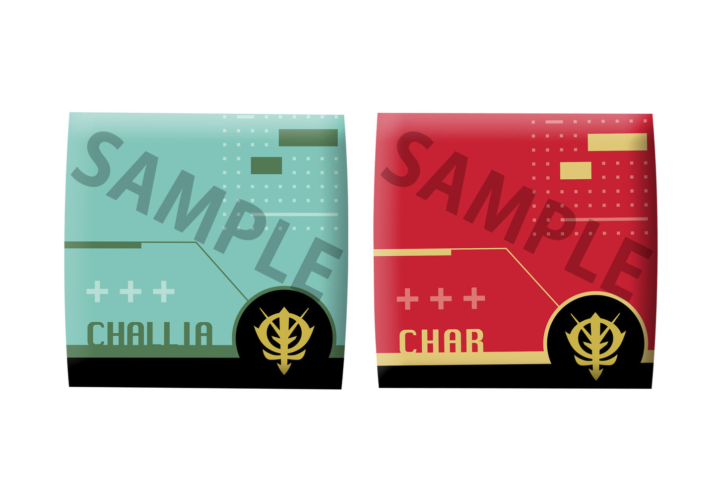 PRE ORDER – LOOKUP MOBILE SUIT GUNDAM GQUUUUUUX CHALLIA BULL & CHAR AZNABLE SET 【WITH GIFT】