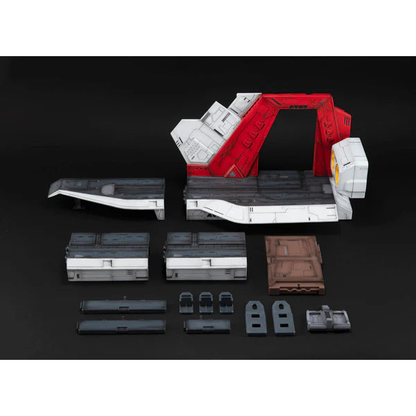 PRE ORDER – 1/144 HG SERIES - REALISTIC MODEL SERIES: MOBILE SUIT Z GUNDAM - NAHEL ARGAMA CATAPULT DECK - 40TH ANNIVERSARY EDITION
