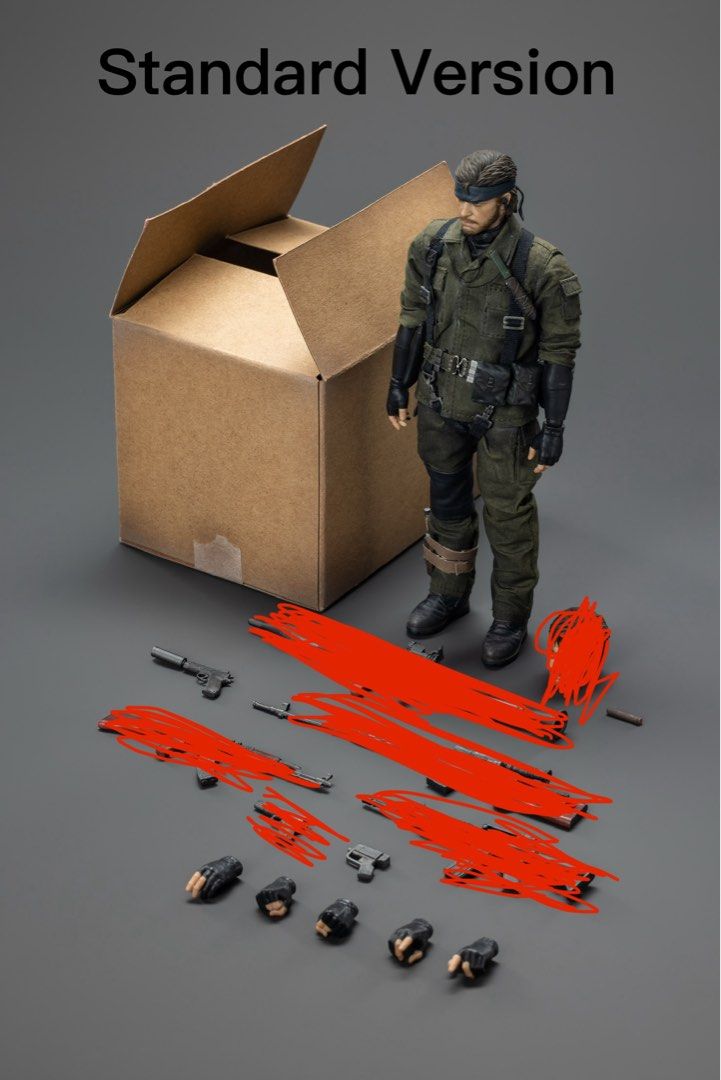 PRE ORDER – 1/12 VIPER AGENT STANDARD - METAL GEAR SOLID SNAKE
