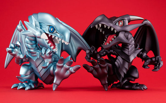 PRE ORDER – MEGATOON YU-GI-OH! DUEL MONSTERS RED EYES BLACK DRAGON &THE WINGED DRAGON OF RA SET 【WITH GIFT】