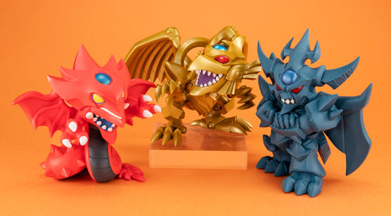 PRE ORDER – MEGATOON YU-GI-OH! DUEL MONSTERS RED EYES BLACK DRAGON &THE WINGED DRAGON OF RA SET 【WITH GIFT】