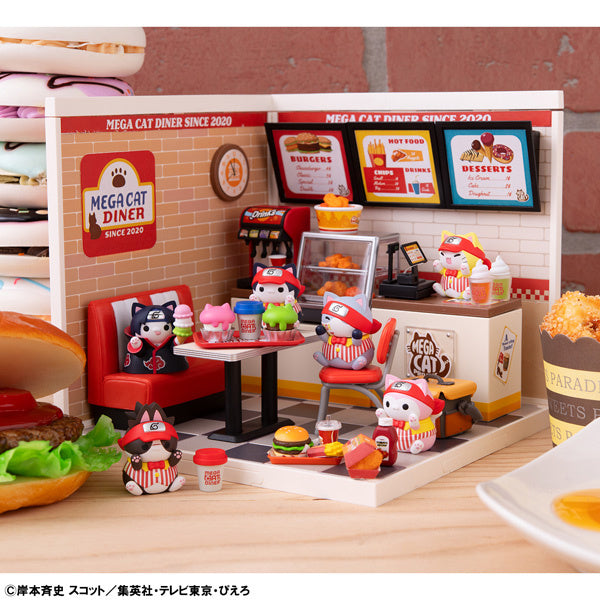PRE ORDER – BOX OF 6 - MEGA CAT PROJECT NARUTO NYARUTO! MEGACAT DINER