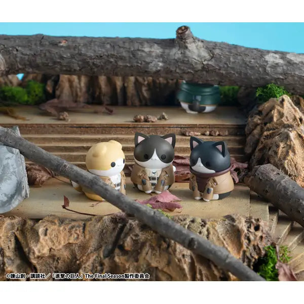 PRE ORDER – MEGA CAT PROJECT ATTACK ON TITAN - ATTACK ON TINYAN - GATHERING / SURVEY SCOUT REGIMENT DANYAN! (REPEAT) (BOX OF 8)