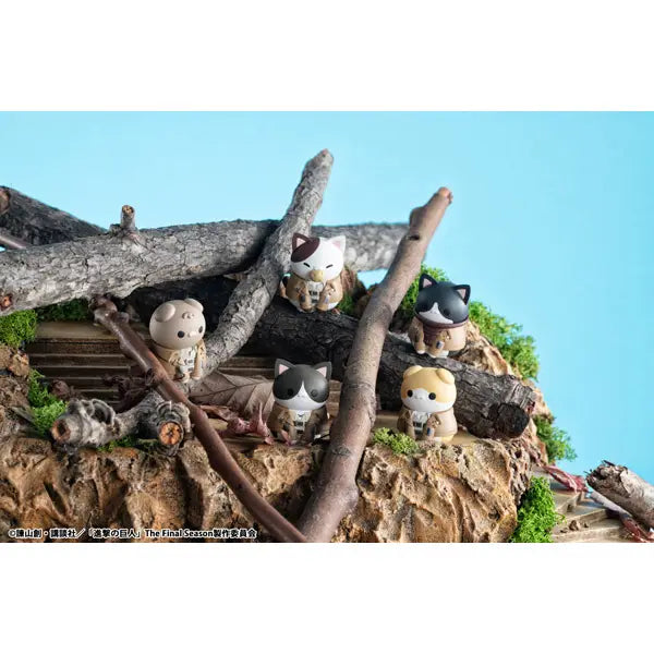 PRE ORDER – MEGA CAT PROJECT ATTACK ON TITAN - ATTACK ON TINYAN - GATHERING / SURVEY SCOUT REGIMENT DANYAN! (REPEAT) (BOX OF 8)