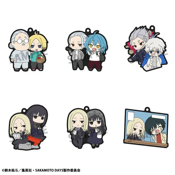 PRE ORDER – RUBBER MASCOT BUDDYCOLLE SAKAMOTO DAYS VOL.2 (BOX OF 6)