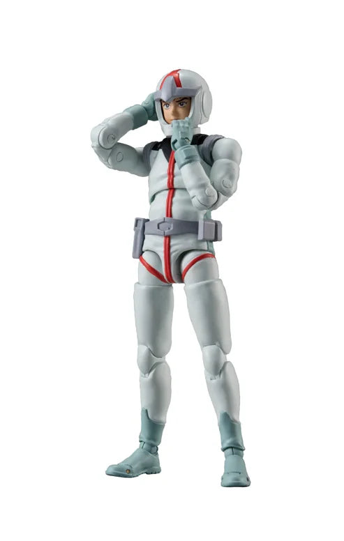PRE ORDER – G.M.G. COLLECTION 09 MOBILE SUIT GUNDAM EARTH FEDERATION - AMURO RAY NORMAL SUIT VER.