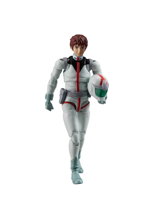 PRE ORDER – G.M.G. COLLECTION 09 MOBILE SUIT GUNDAM EARTH FEDERATION - AMURO RAY NORMAL SUIT VER.