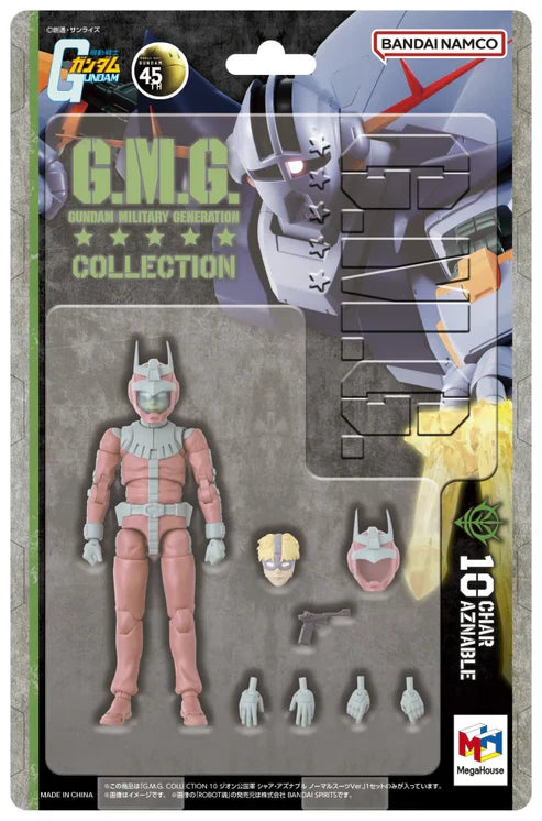 PRE ORDER – G.M.G. COLLECTION 10 PRINCIPALITY OF ZEON CHAR AZNABLE NORMAL SUIT VER.