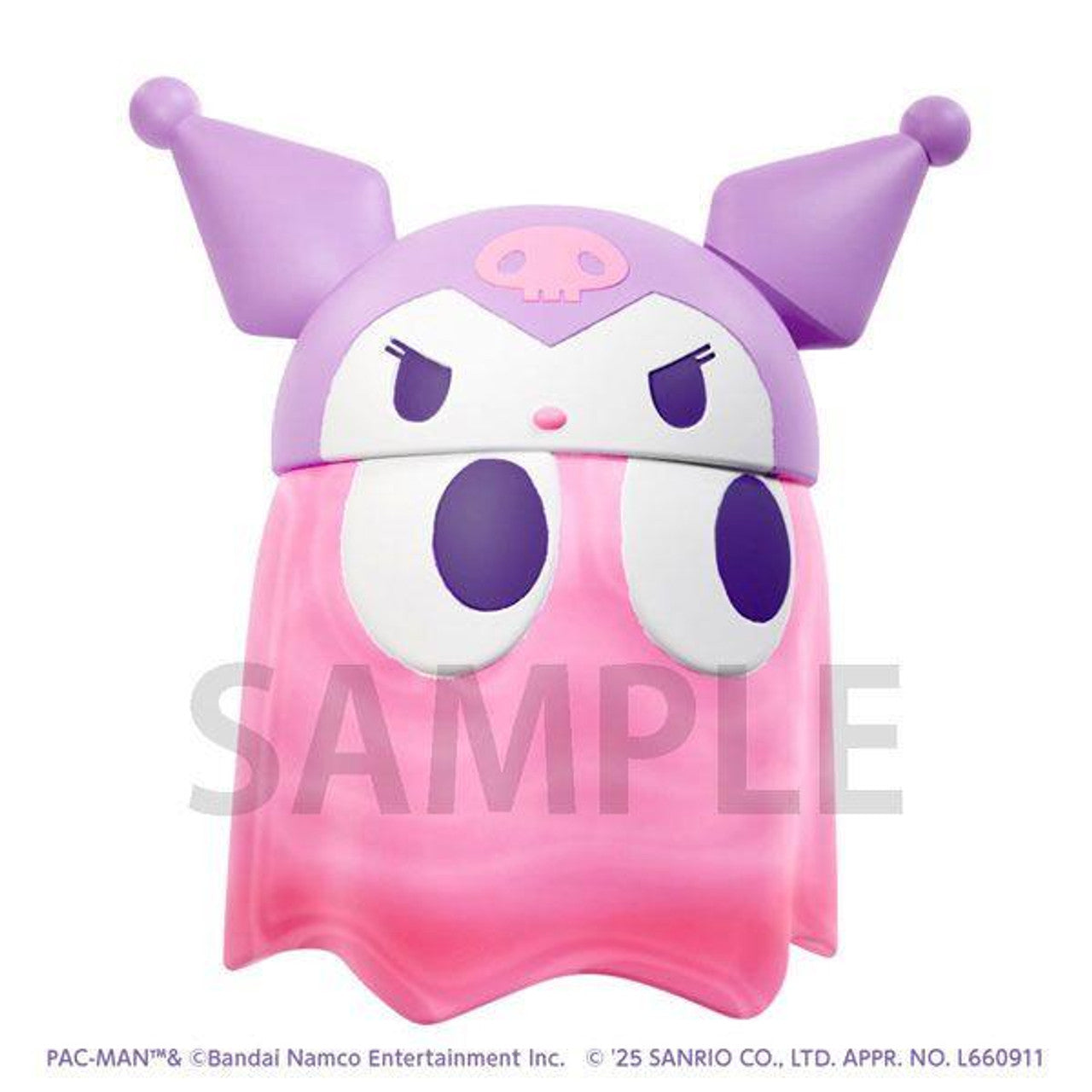PRE ORDER – BOX OF 6 - PAC-MAN × SANRIO CHARACTERS CHIBICOLLECT FIGURE VOL.2 CLEAR COLOR VER.
