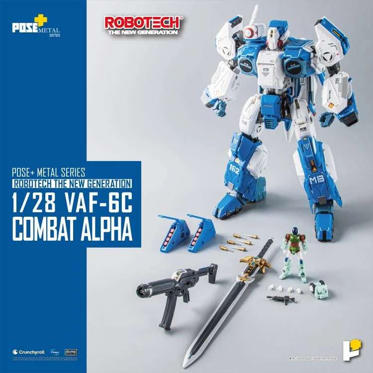PRE ORDER – POSE+ METAL 1/28 VAF-6C COMBAT ALPHA FIGHTER
